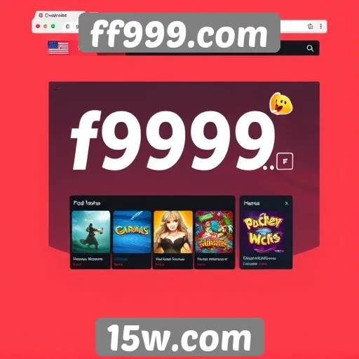 Análise da interface do usuário em ff999.com